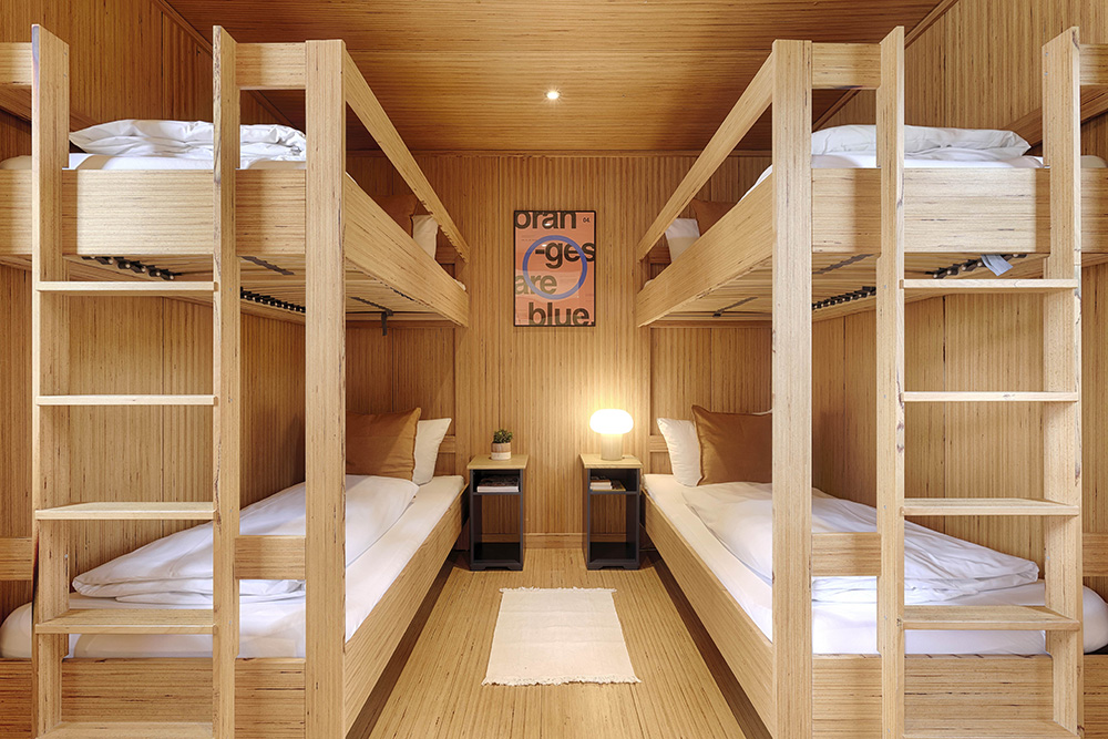 Ferienhaus Würzburg Etagenbett Zimmer Zimmer mit Etagenbetten in einer Ferienunterkunft in Würzburg